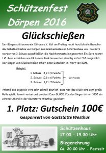 Flyer mit Infos