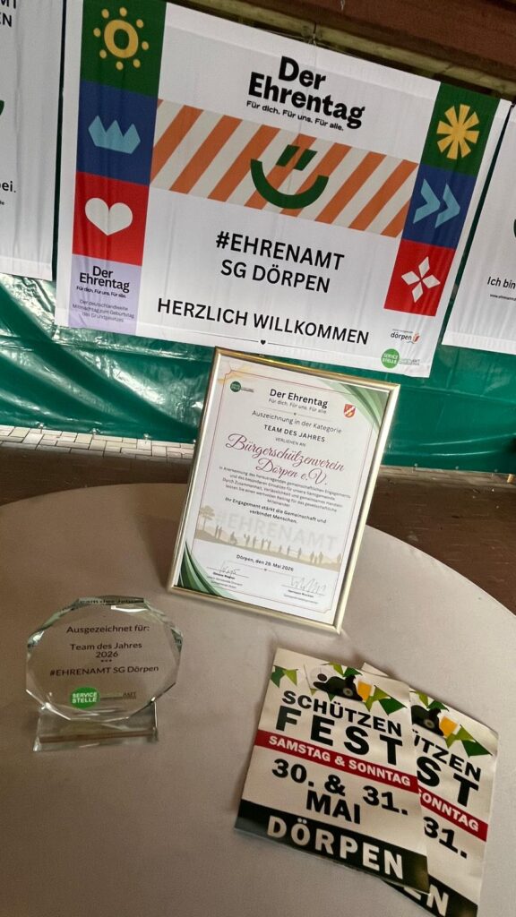 ehrenamtspreis urkunde